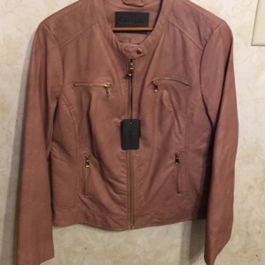 Stylish pink blush jacket